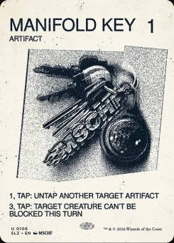 MANIFOLD KEY
