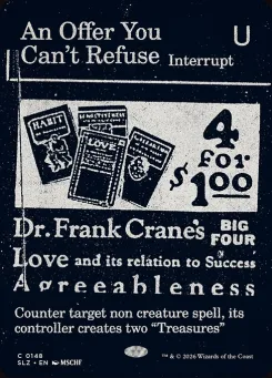 An Offer You Can't Refuse