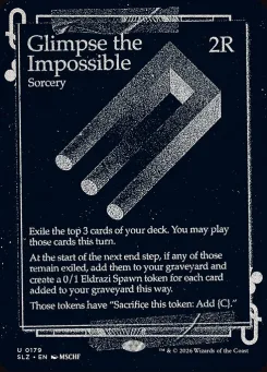 Glimpse the Impossible