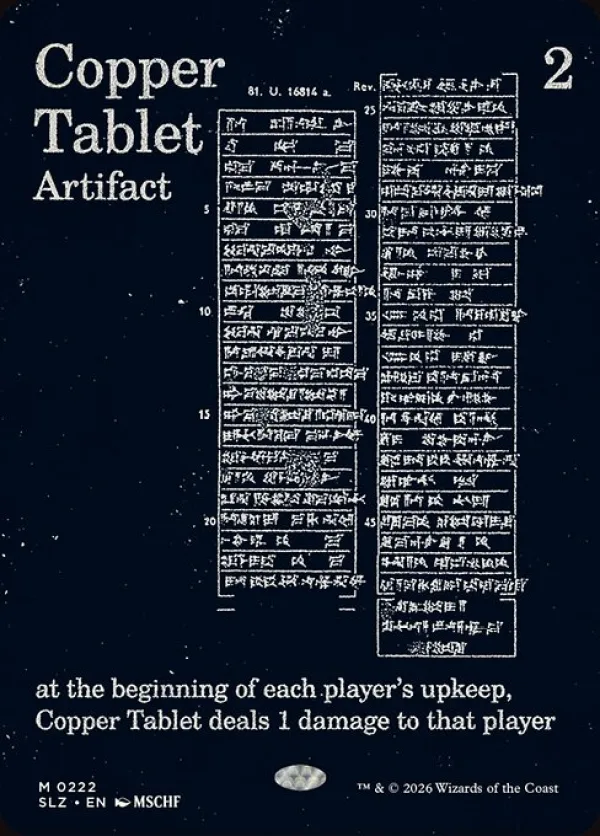 Copper Tablet