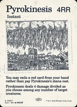 Pyrokinesis