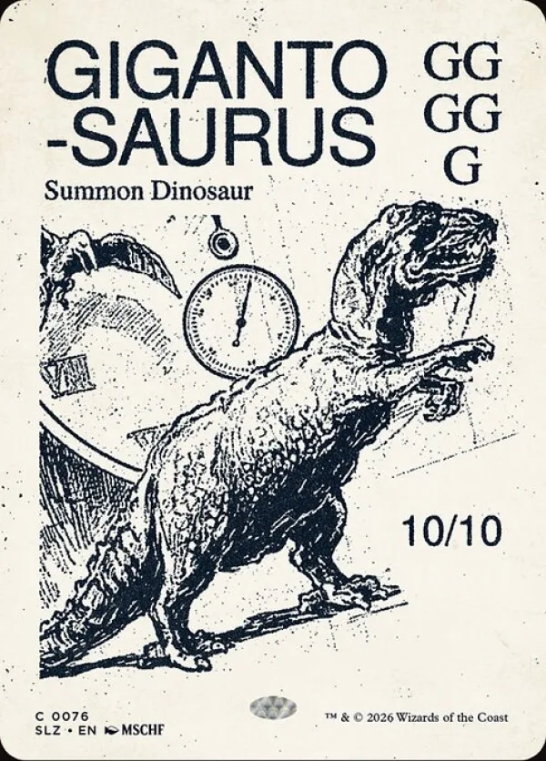 GIGANTO-SAURUS