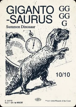 GIGANTO-SAURUS