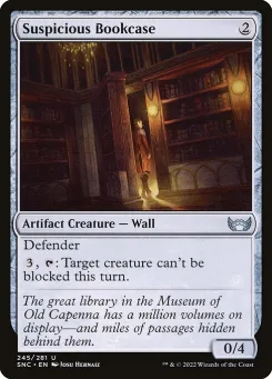 Suspicious Bookcase