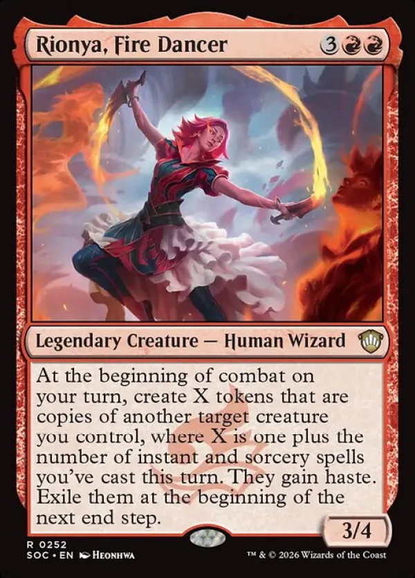 Rionya, Fire Dancer