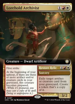 Lorehold Archivist // Restore Relic