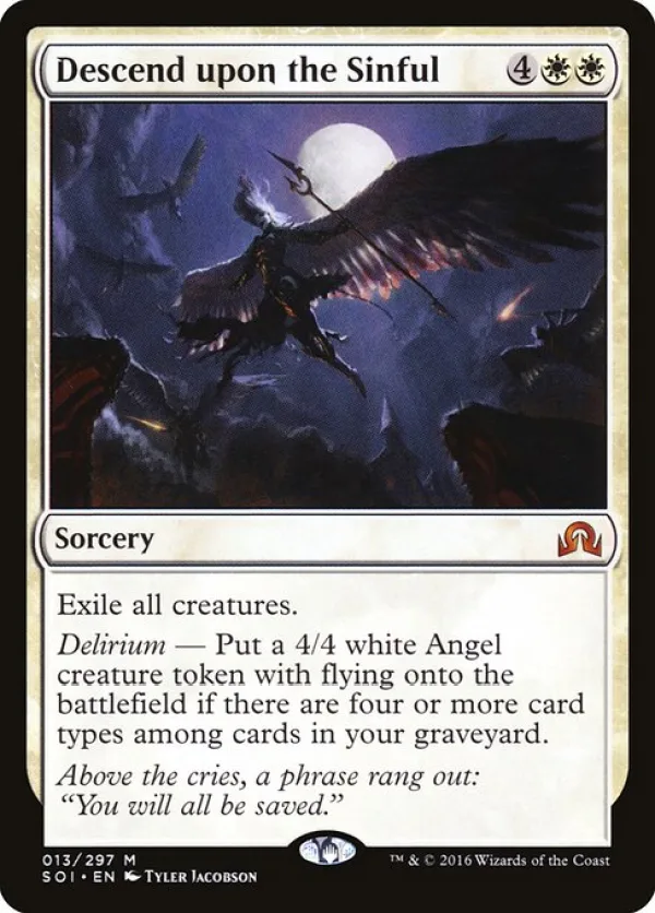 Descend upon the Sinful
