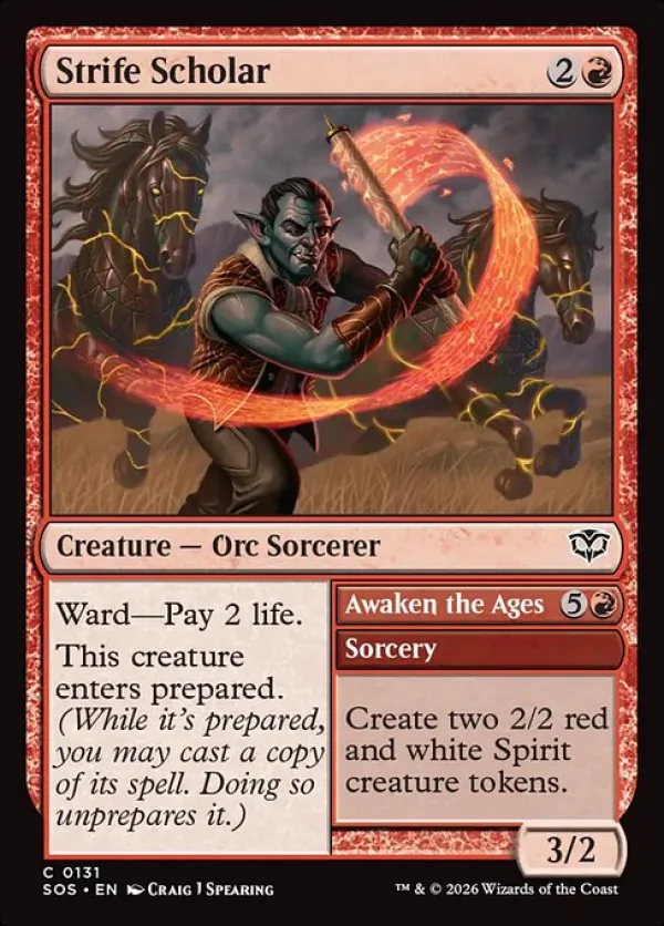 Strife Scholar // Awaken the Ages