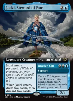 Jadzi, Steward of Fate // Oracle's Gift
