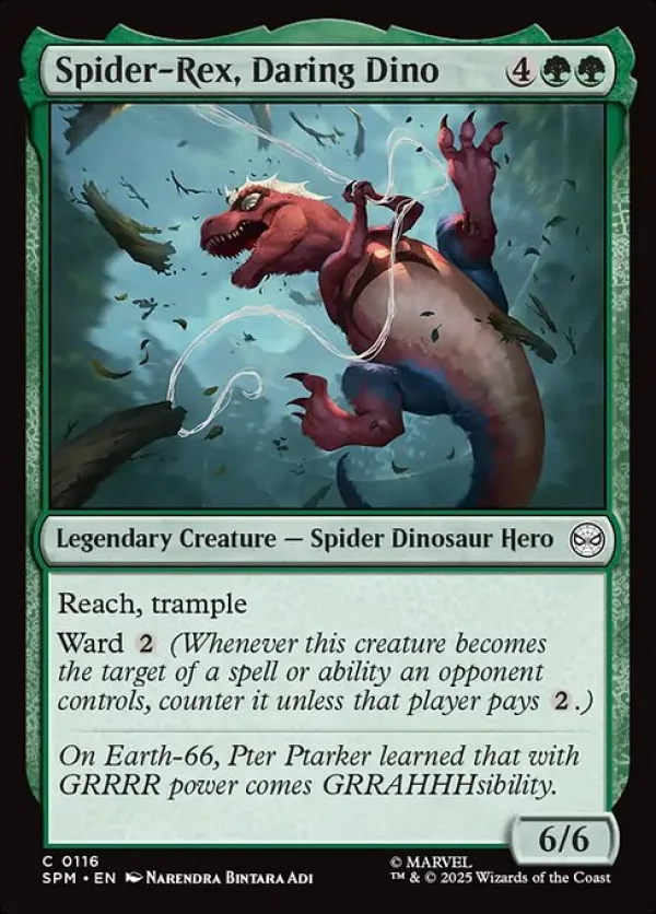 Spider-Rex, Daring Dino