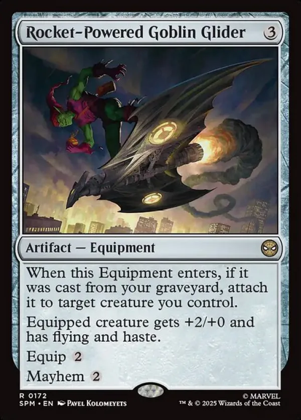 Rocket-Powered Goblin Glider