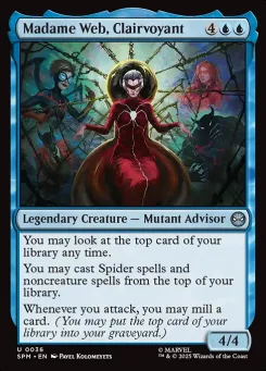 Madame Web, Clairvoyant