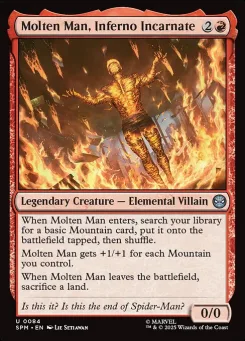 Molten Man, Inferno Incarnate