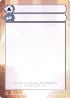 Double-Faced Substitute Card