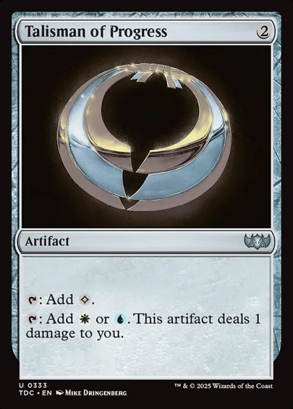 Talisman of Progress