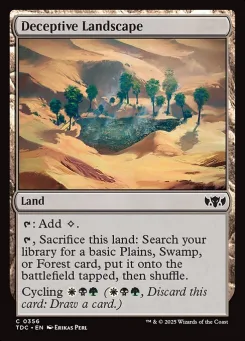 Deceptive Landscape