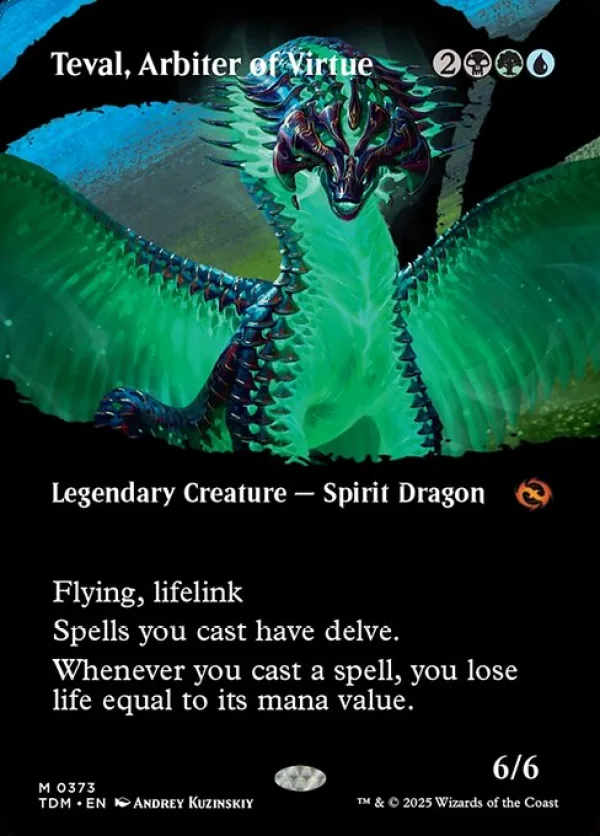 Teval, Arbiter of Virtue