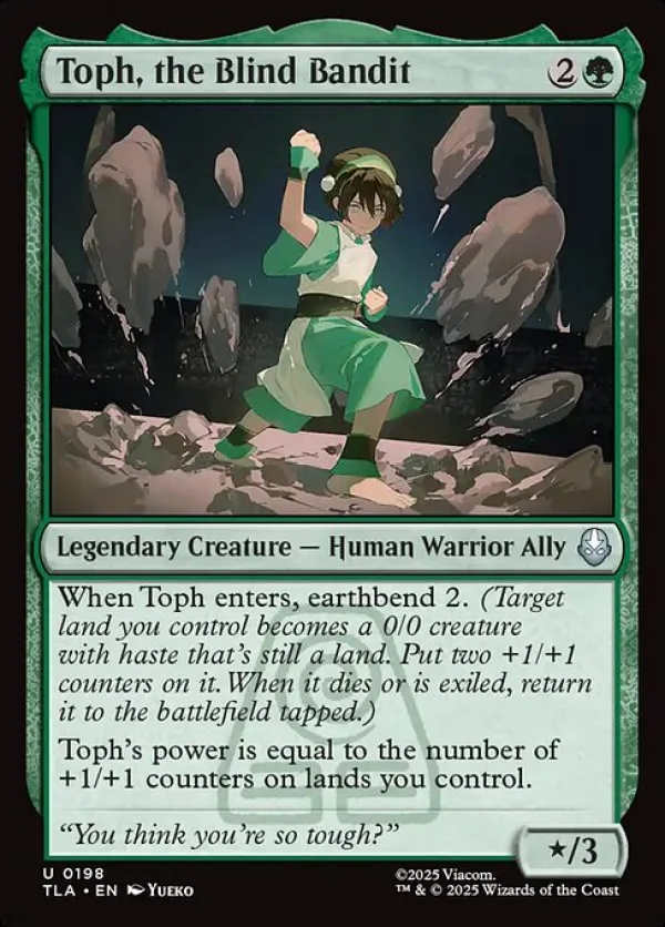 Toph, the Blind Bandit