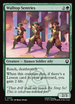 Walltop Sentries