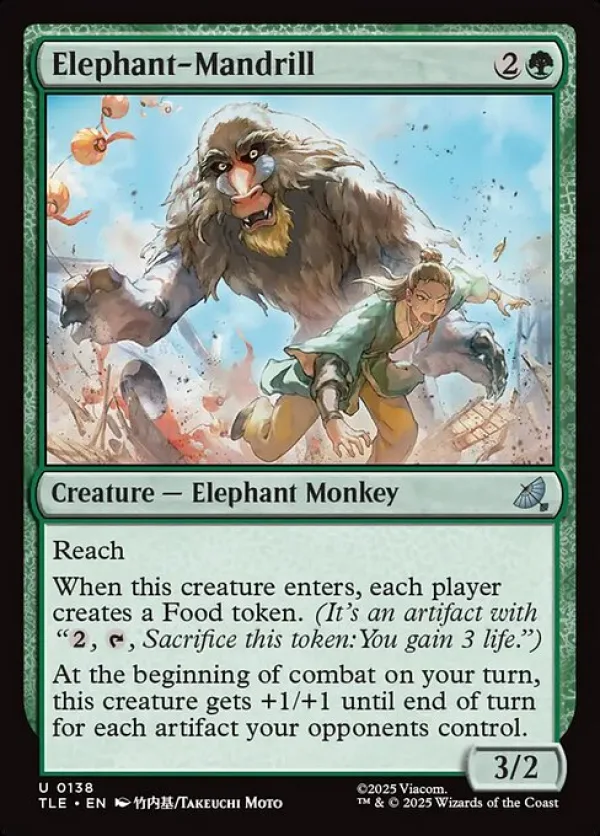 Elephant-Mandrill