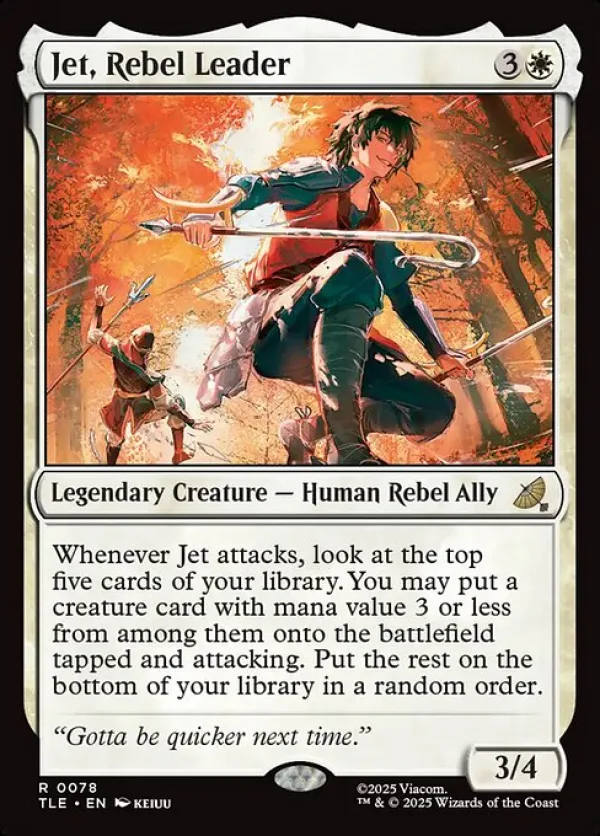 Jet, Rebel Leader