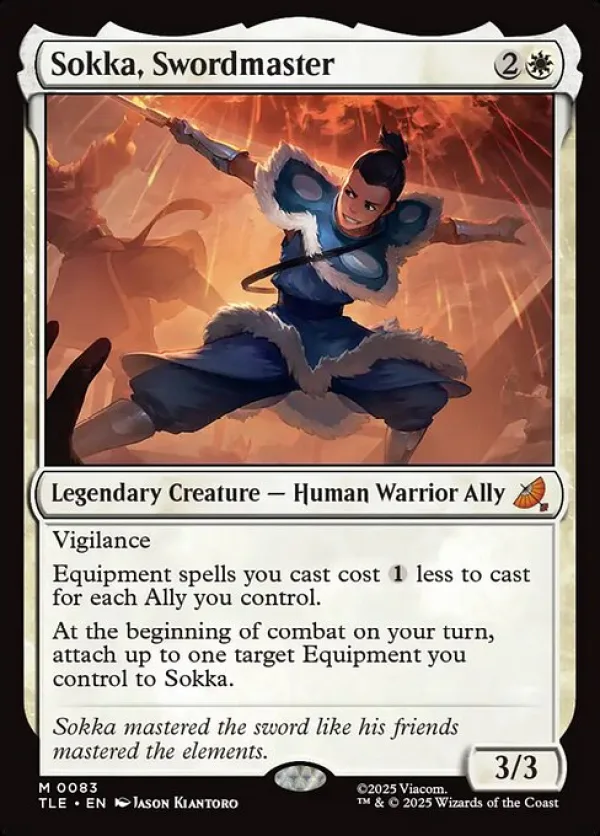 Sokka, Swordmaster