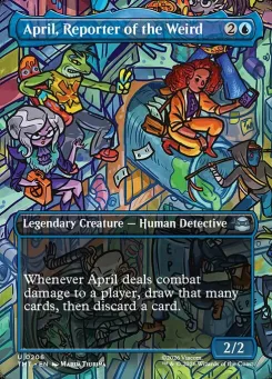 April, Reporter of the Weird