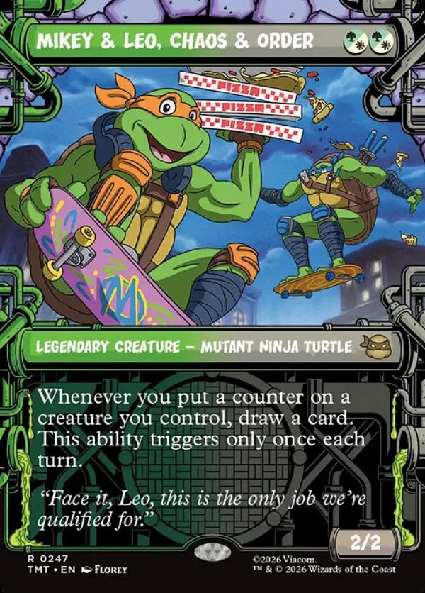 Mikey & Leo, Chaos & Order