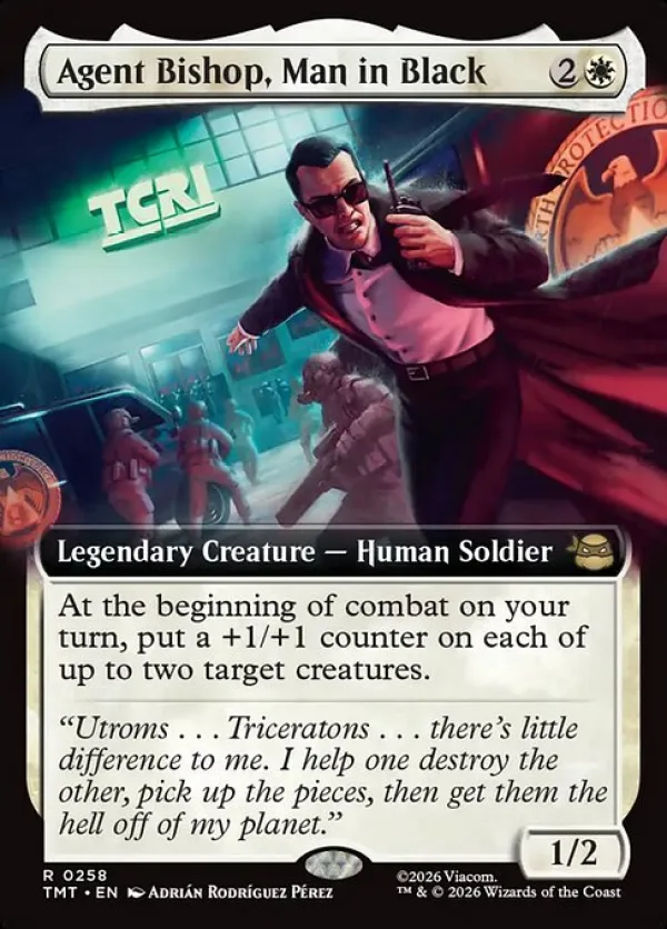 Agent Bishop, Man in Black