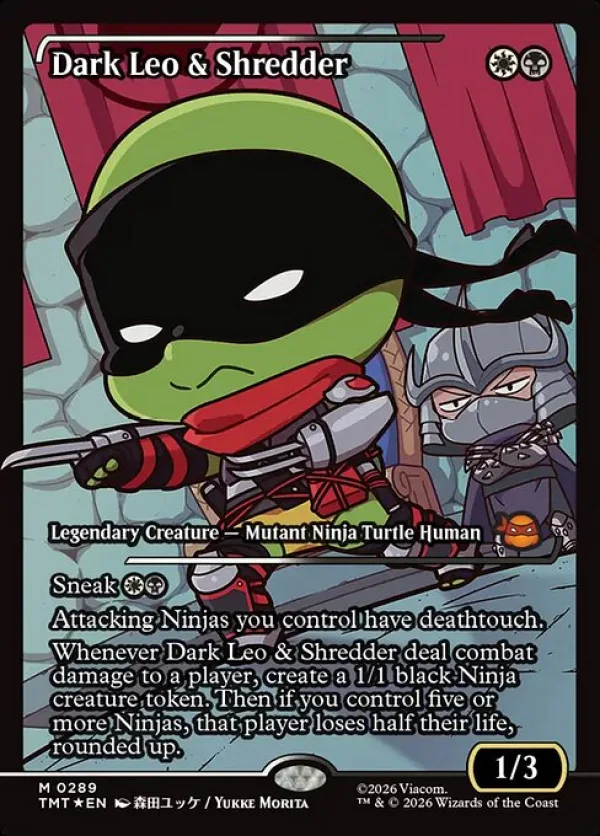 Dark Leo & Shredder