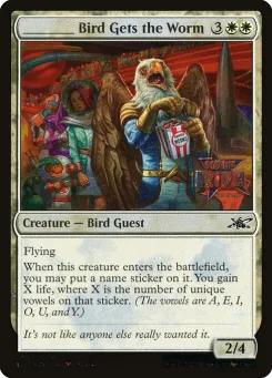 _____ Bird Gets the Worm