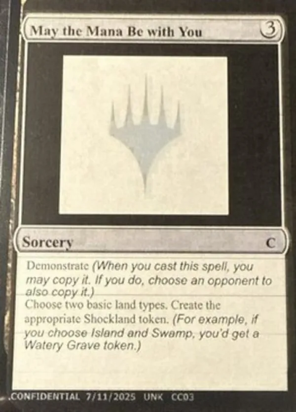 May the Mana Be with You