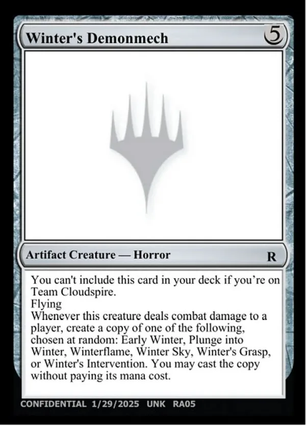 Winter's Demonmech
