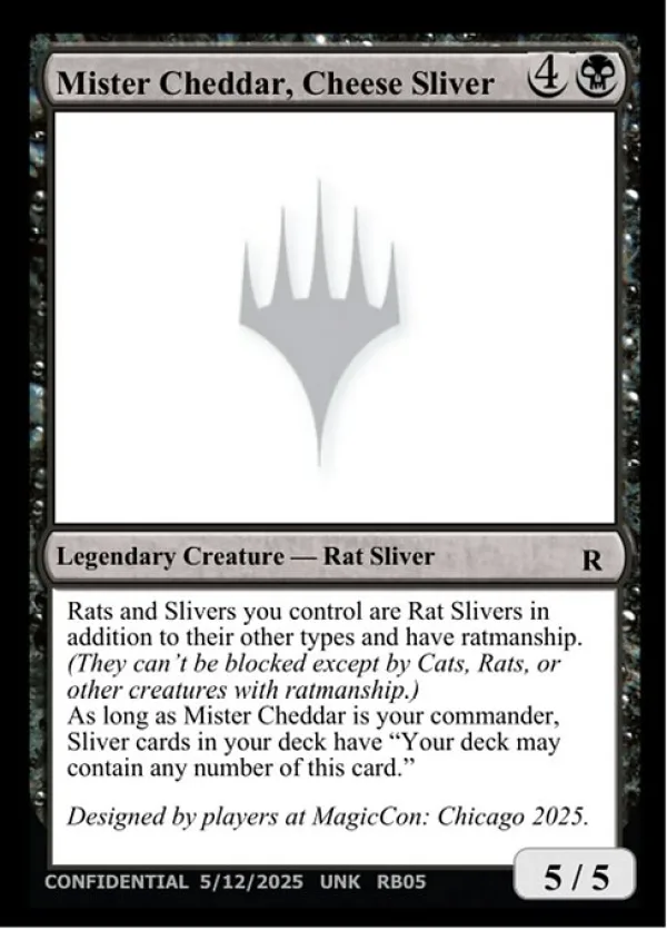 Mister Cheddar, Cheese Sliver