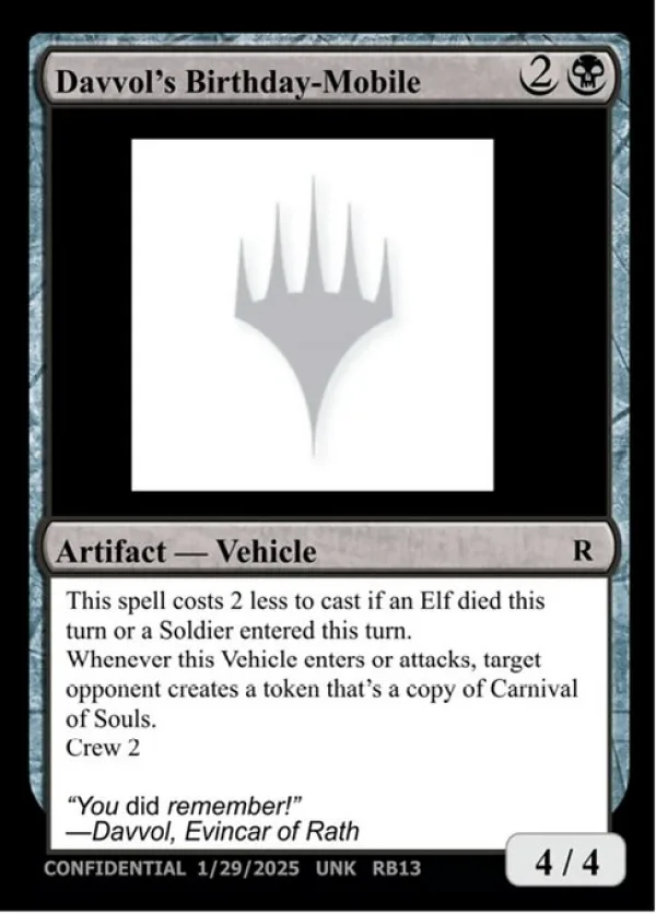 Davvol's Birthdaymobile