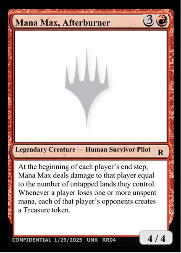 Mana Max, Afterburner