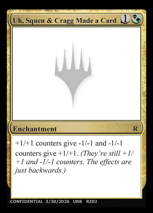 Uh, Squen & Cragg Made a Card