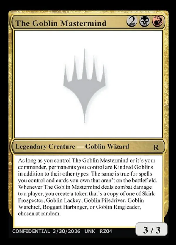 The Goblin Mastermind