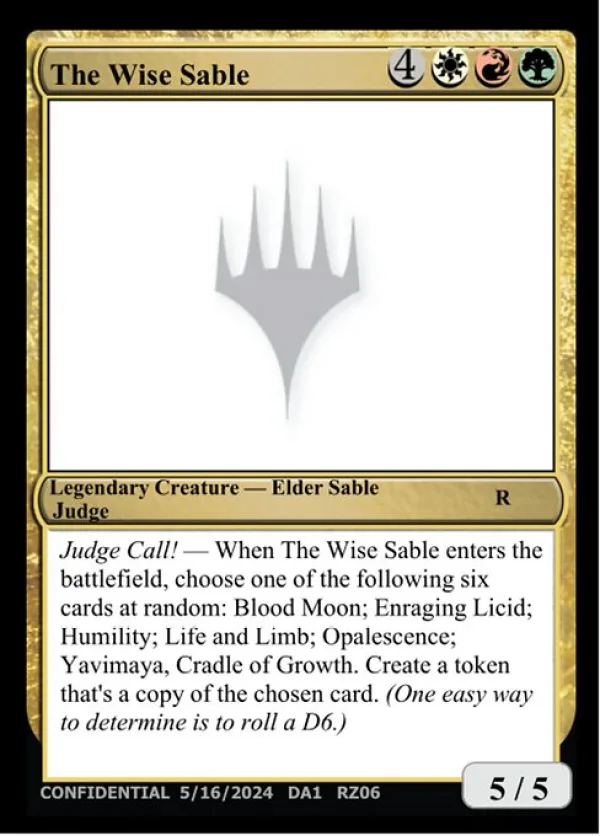 The Wise Sable