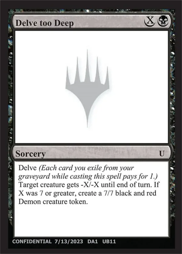 Delve too Deep
