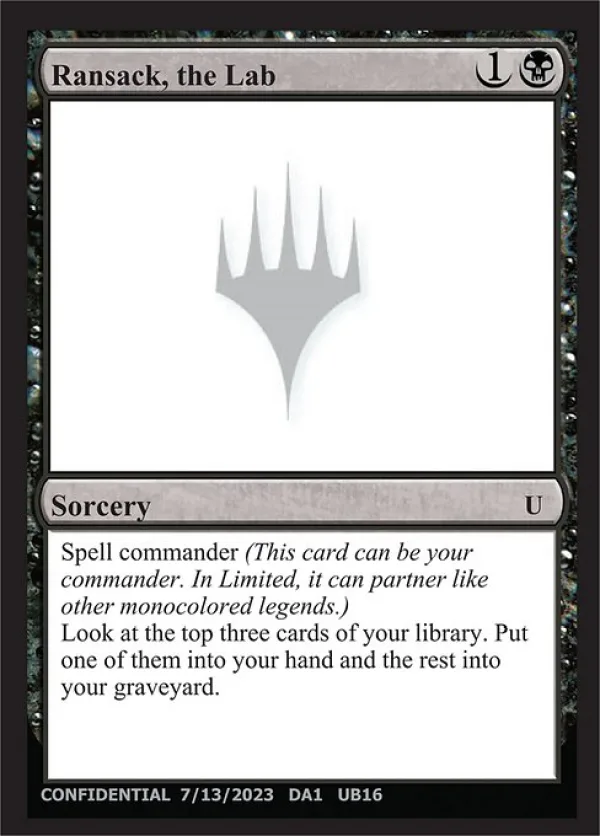 Ransack, the Lab