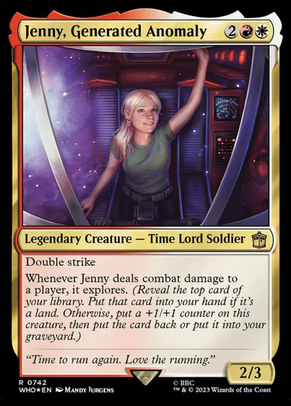 Jenny, Generated Anomaly