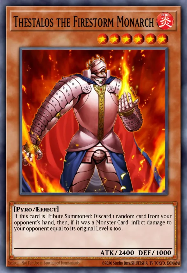 Thestalos, der Feuersturmmonarch