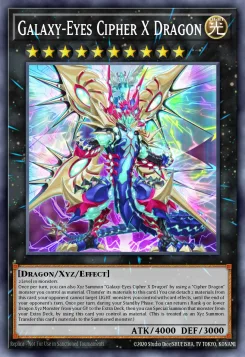 Galaxieaugen-Cipher-X-Drache