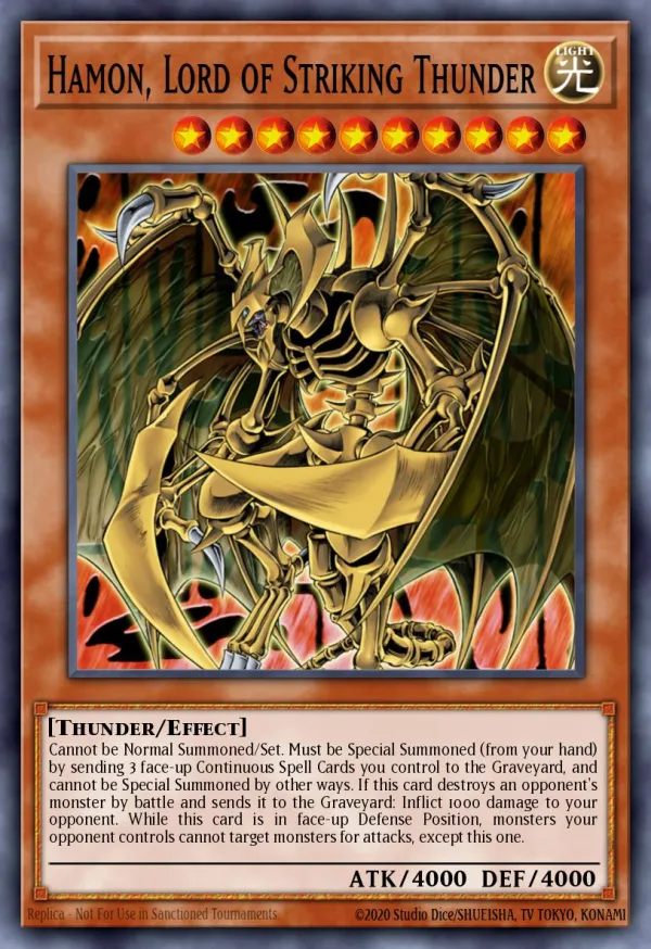 Hamon, Herr des tosenden Donners
