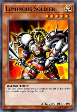 Leuchtender Soldat