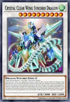 Crystal Clear Wing Synchro Dragon