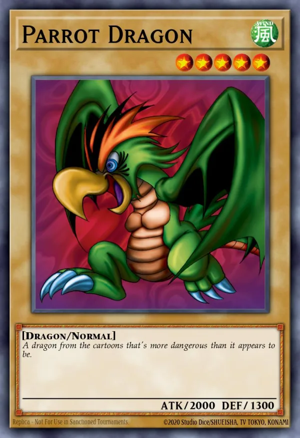 Papageidrache