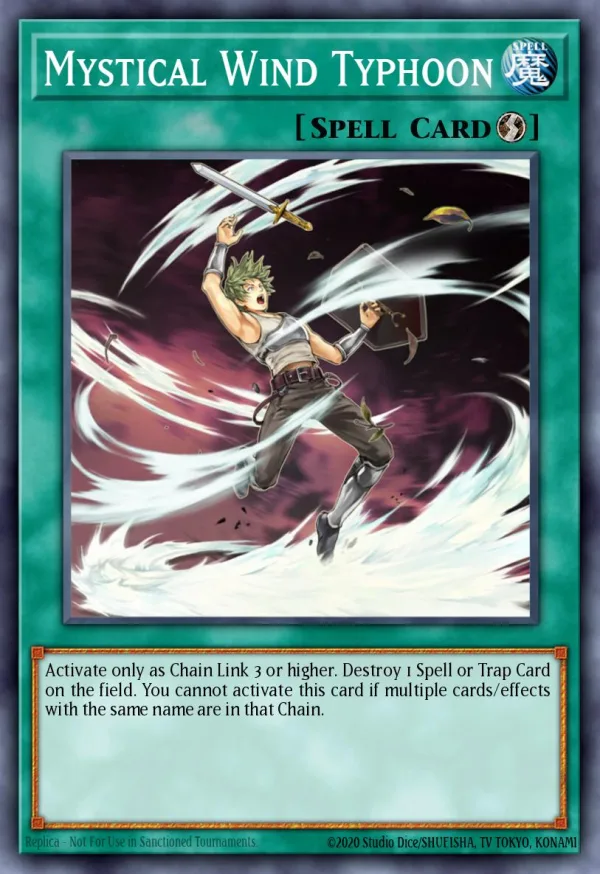Mystischer Wind-Taifun