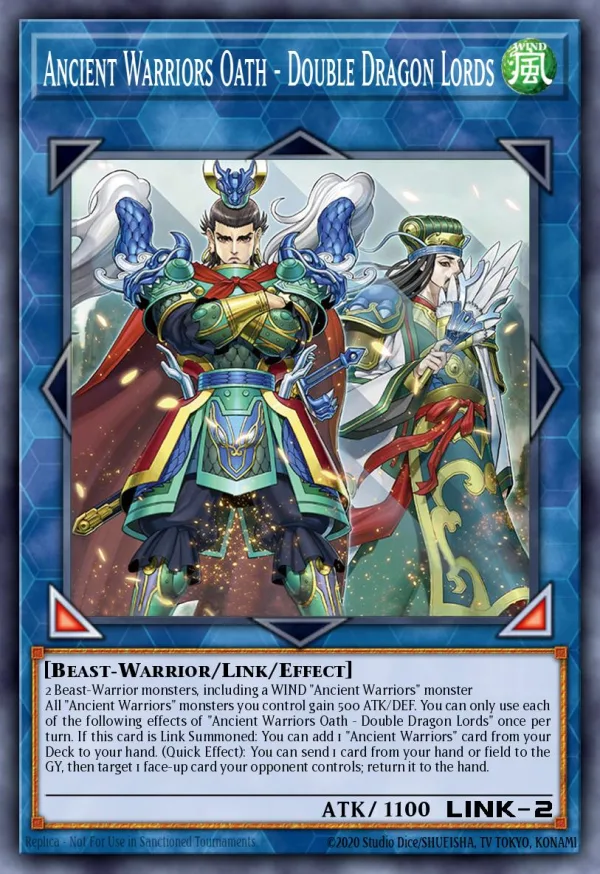 Alte Krieger schwören - Doppeldrachen-Lords